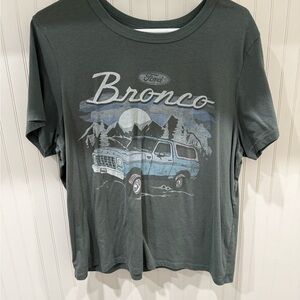 Hybrid Apparel Ford Bronco Dark Grey Graphic Tee